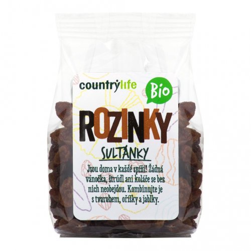 Hrozienka sultánky BIO 100g Country Life